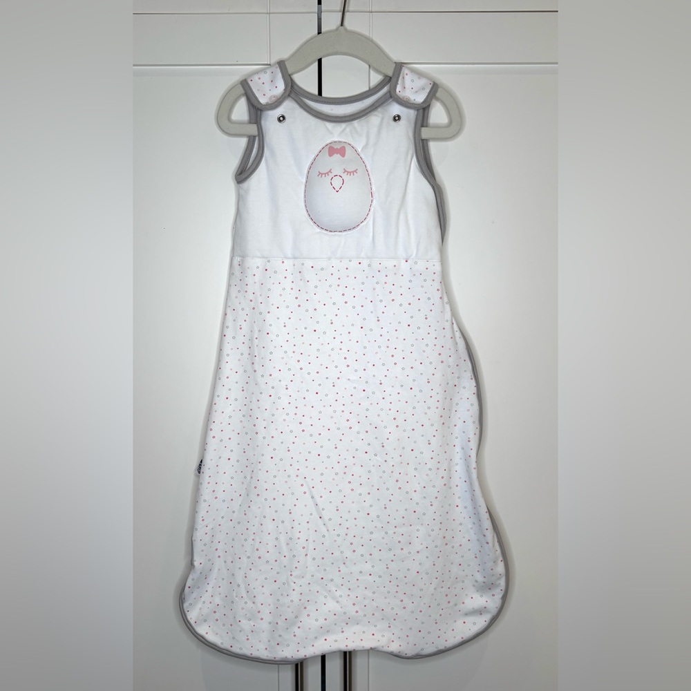 Nested Bean Zen Sack Classic - Med 6-15 M - Stardust Pink Weighted Sleep Sack
